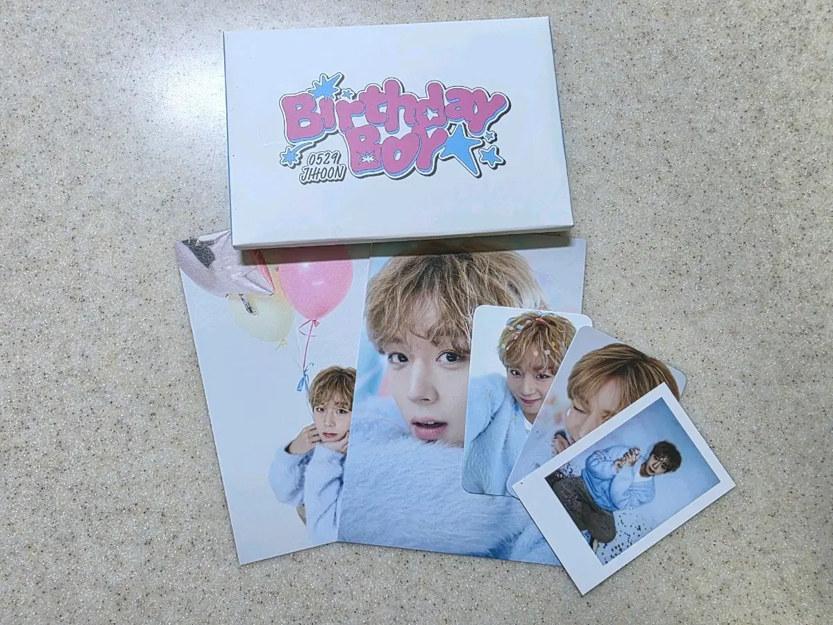 박지훈 생일 md 소심이 포카