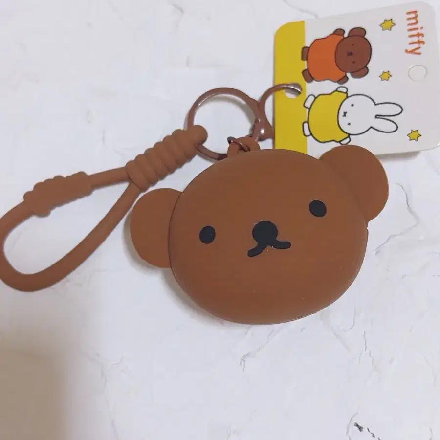 보리스 실리콘동전지갑 키링