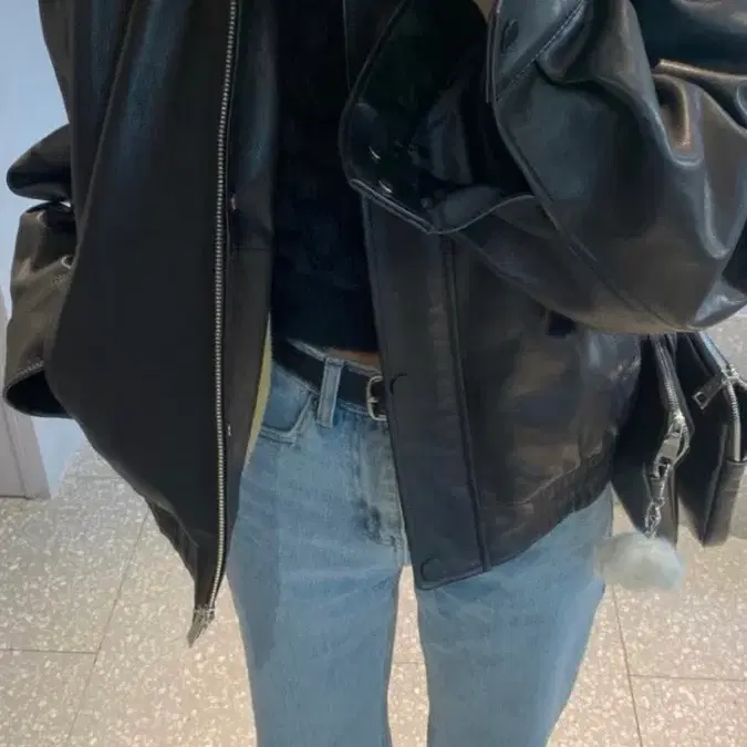 타낫 newly saint denim S
