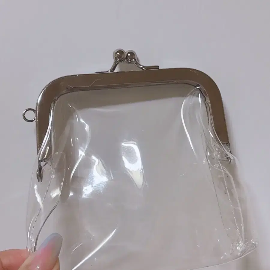 가마구치형 투명 파우치