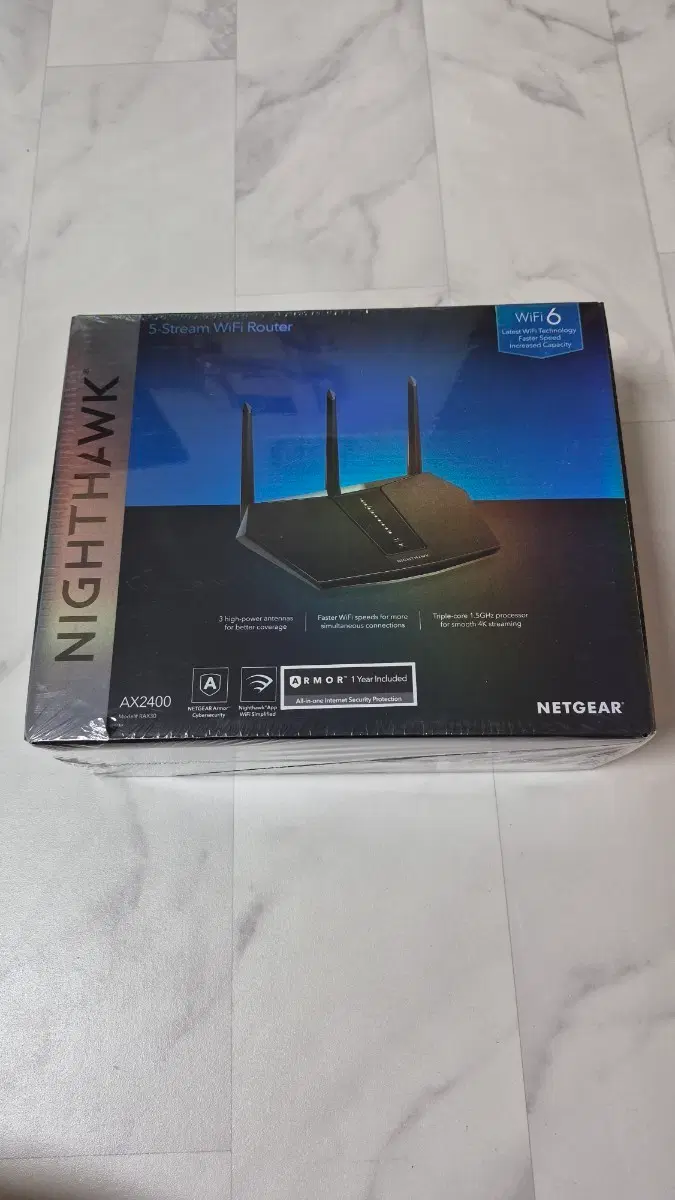 넷기어 AX2400 WiFi 6 공유기 (새상품)