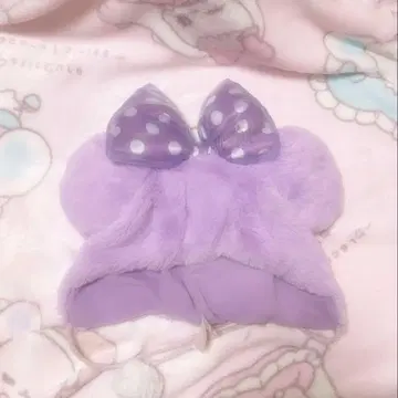 디즈니 미니 팬캡 퍼플