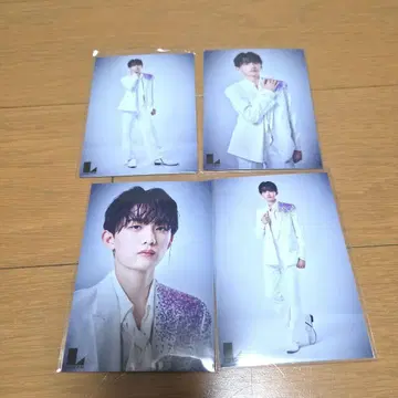 Lienel 타카쿠와 마사유키 브로마이드 4장 세트
