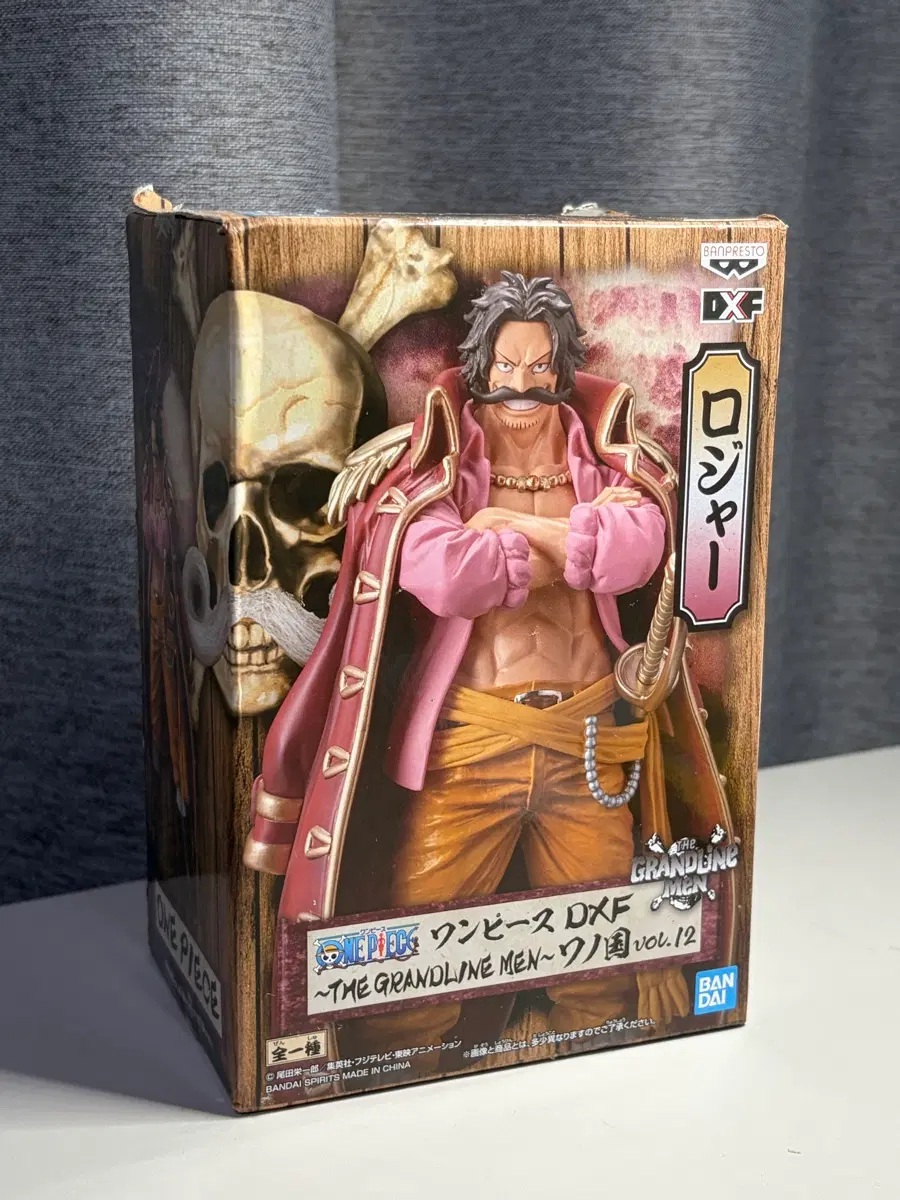 반다이 원피스 DXF 그랜드라인멘 와노쿠니 vol.12 로저 피규어