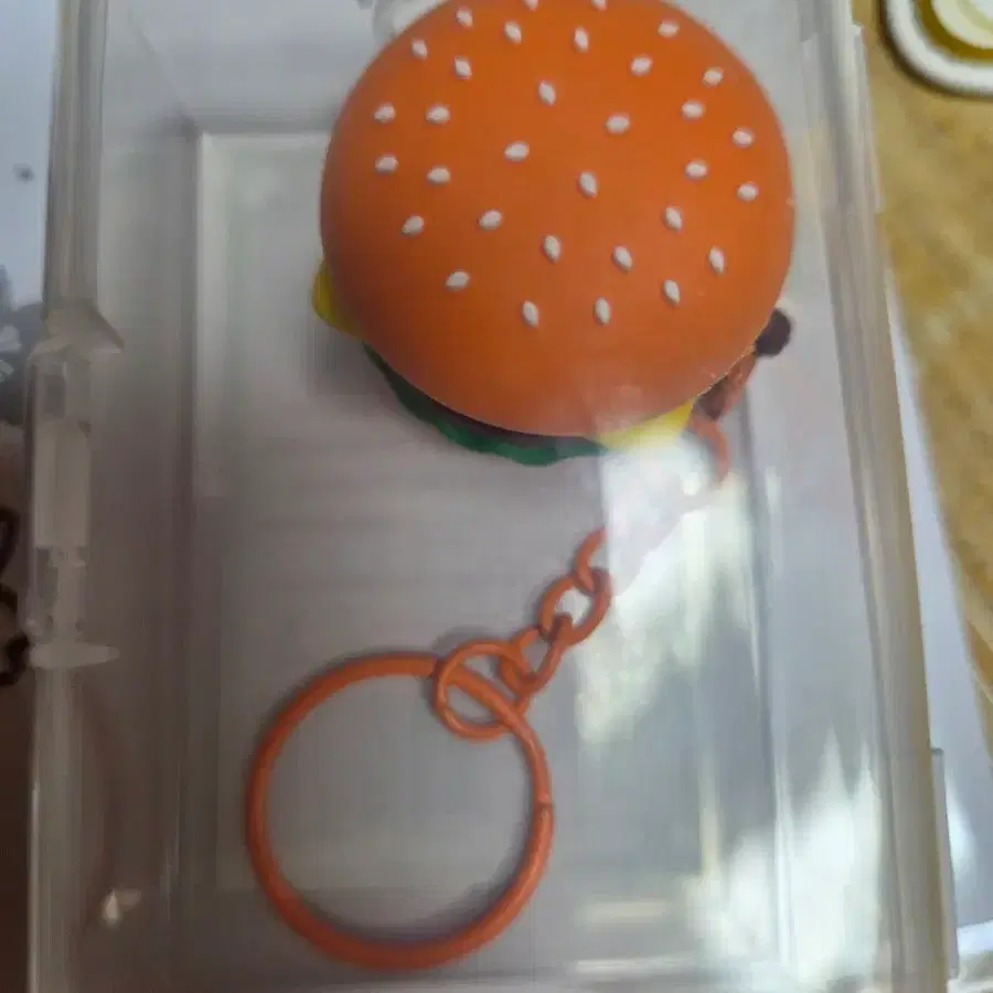 햄버거 키링 """