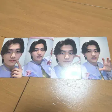 Lienel 타카쿠와 마사유키 트레이딩 카드 4장 세트