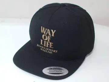 새상품급 RATS EMBROIDERY CAP WAY OF LIFE 캡