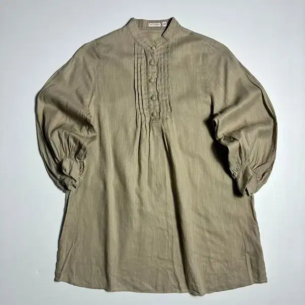 Selected 00's JAPAN 셔링 린넨 블렌디드 원피스 R3002