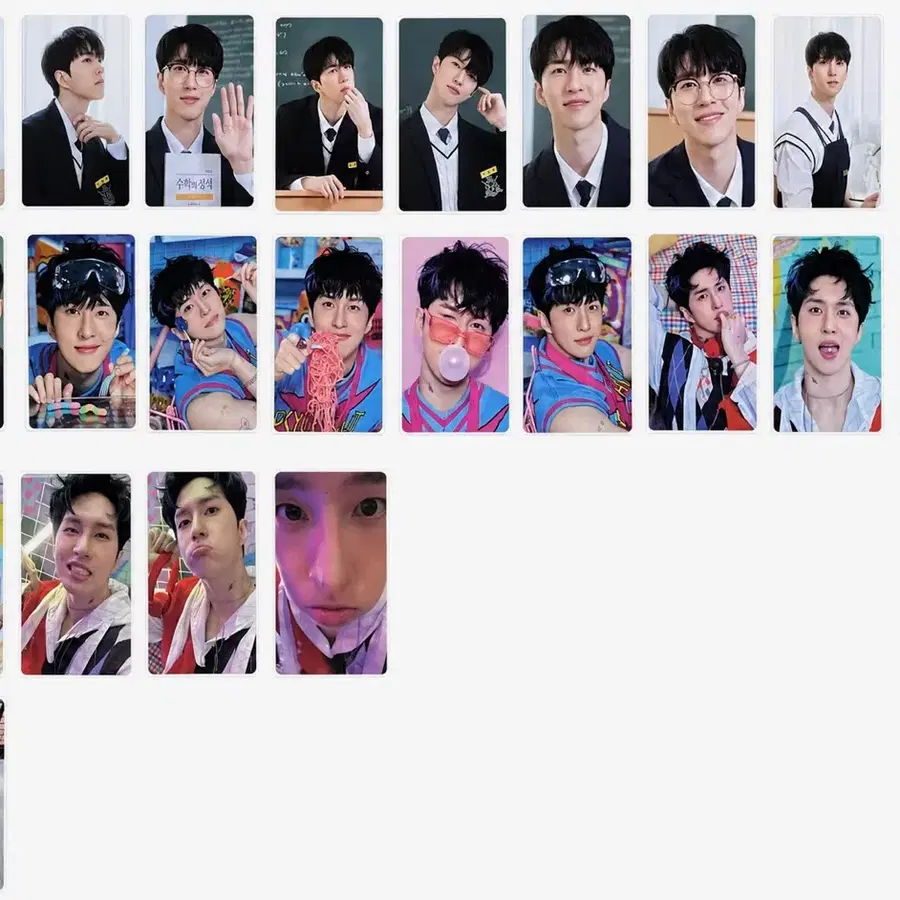 빅스 켄 이재환 쟌2뭐해 쟌이뭐해 퍼즐 팝업 트레카 포카