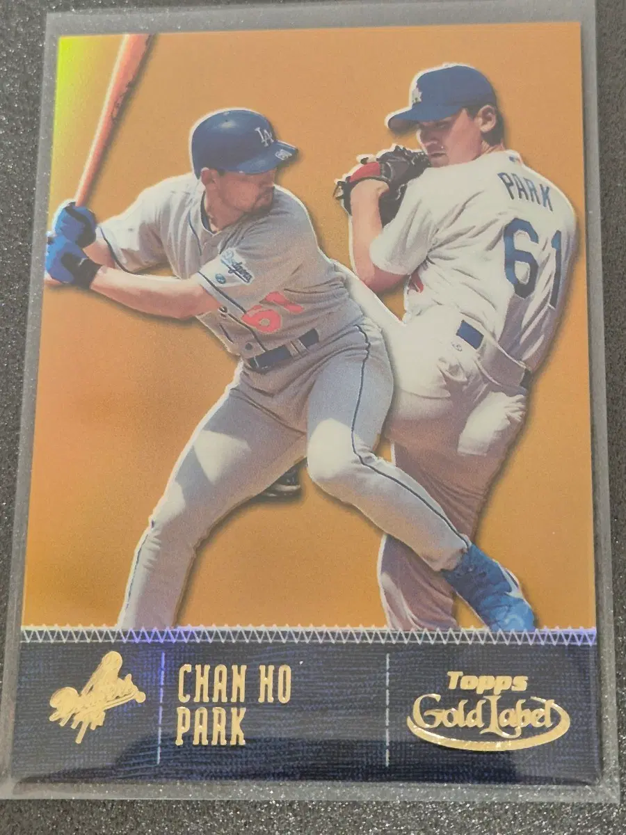 2001 박찬호 탑스 골드 라벨 클래스3(299한정)