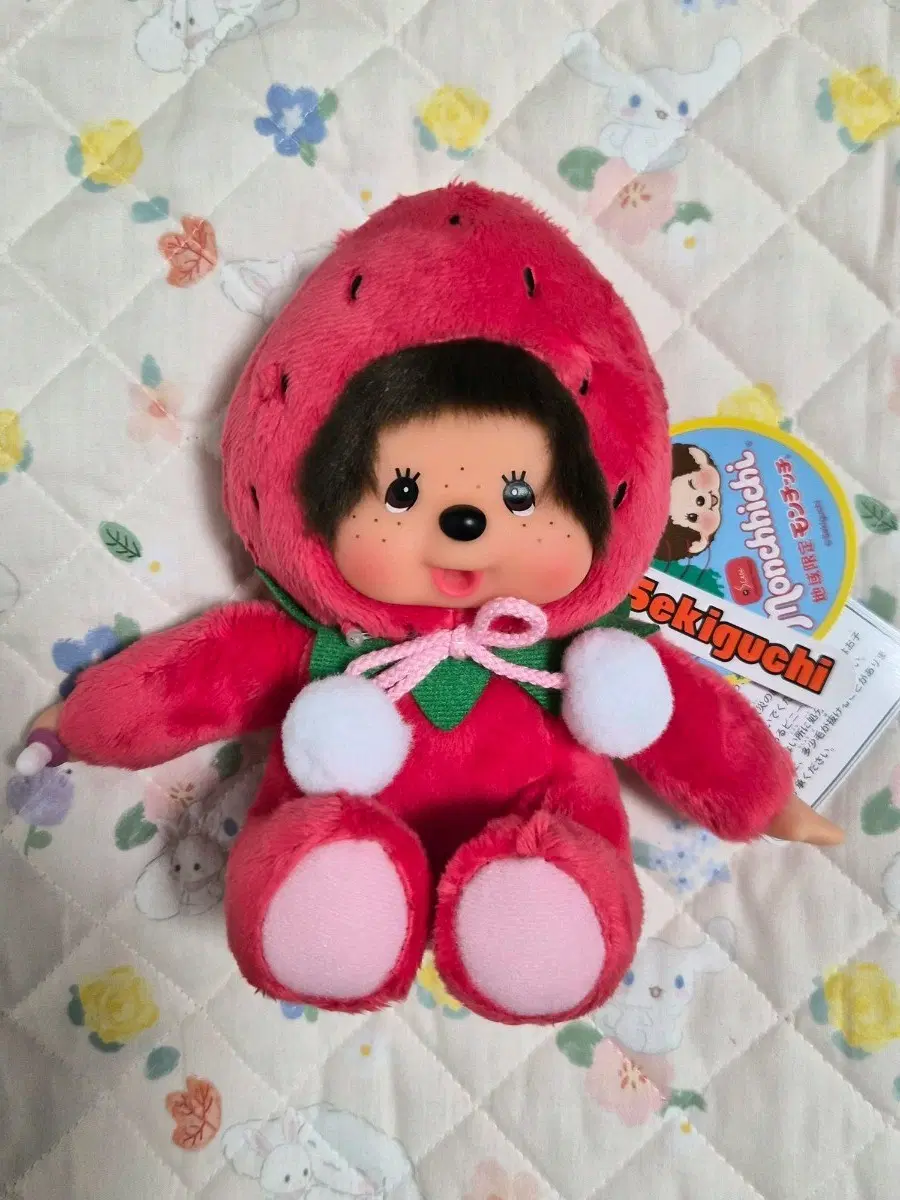 새상품) 세키구치 딸기 몬치치 인형