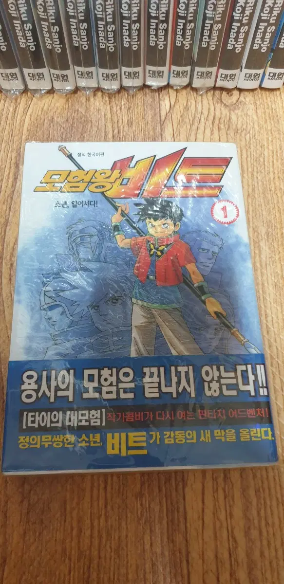 모험왕 비트 1~19권 (타이의 대모험 리쿠 산조 작품)