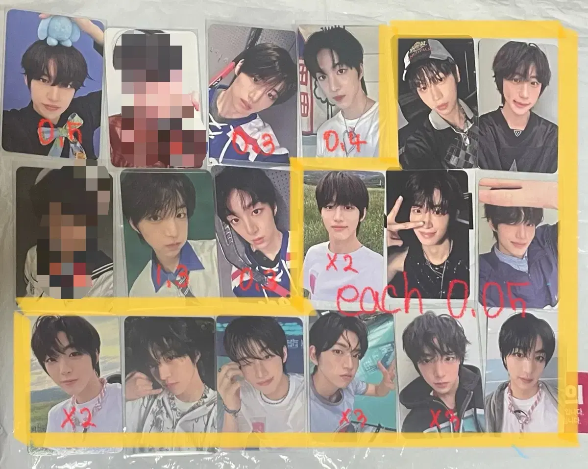 Idid photocard wts Kim Minjae Jang Yonghoon Jeong Sumin Baek Junhyeok Park Wonbin Chu Yuchan Park Sung Hyun