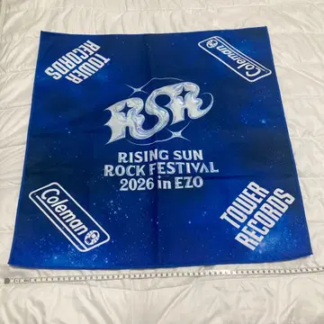 미사용 새상품 타워 레코드 x 콜맨 콜라보 멀티 크로스 라이징