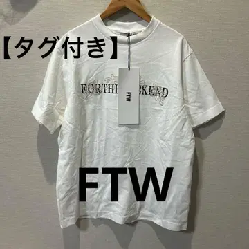 [ 새상품 ] FTW 주말쾌락 T셔츠 화이트 M