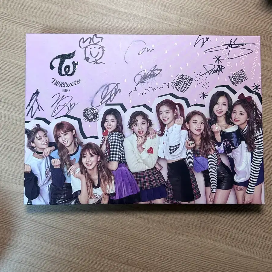 트와이스 낙낙 친필싸인 앨범