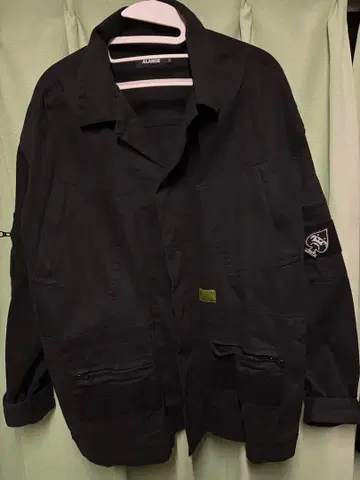 XLARGE 밀리터리 자켓 블랙 XL 사이즈