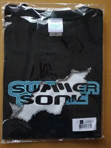 SUMMER SONIC 2026 아티스트 로고 콜라주 T셔츠 M