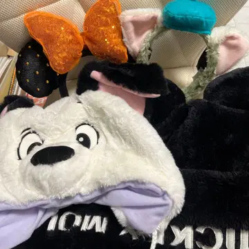 디즈니 머리띠 팬캡 세트