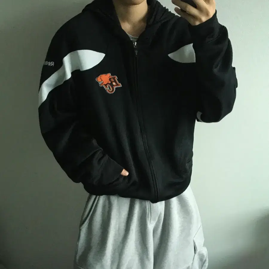 Reebok 리복 90s 올드스쿨 배색 집업