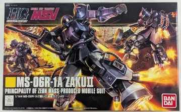 반다이 HGUC 1/144 기동전사 건담 MSV MS-06R-1A 검은 삼연성 자쿠 151