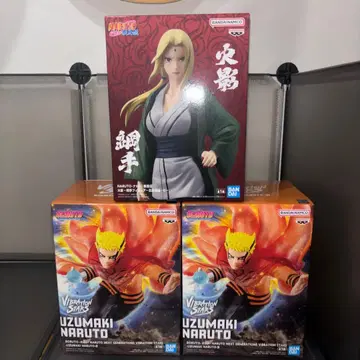 NARUTO 피규어 3종 세트 츠나데 우즈마키 나루토