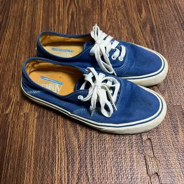 레어 vans authentic 론 헤르만 27.0cm 파랑 오센틱