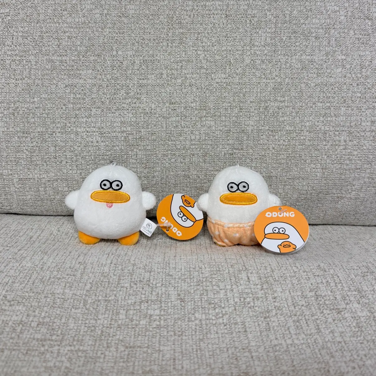 정품 오둥이 메롱 파자마 키링 인형 가방고리