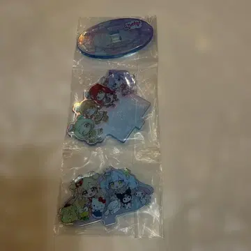 오네가이 아이프리 x 산리오 반짝반짝 오로라 아크릴 스탠드 시크릿
