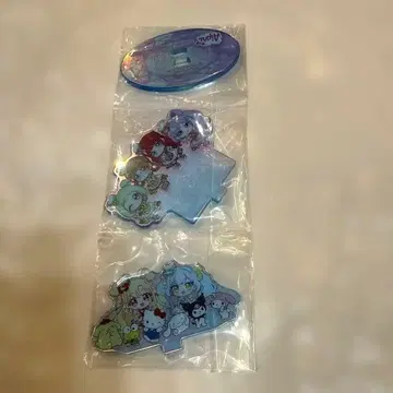 오네가이 아이프리 x 산리오 반짝반짝 오로라 아크릴 스탠드 시크릿