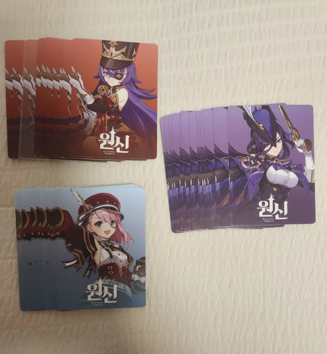 원신 pc포카 일괄 판매