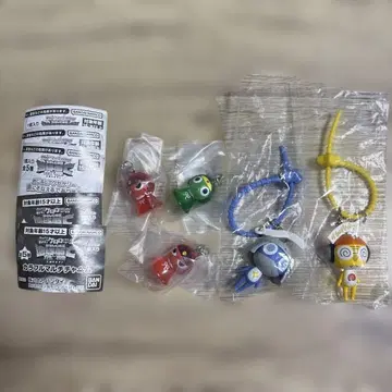 개구리 중사 케로로 컬러풀 멀티 참 메지루시 액세서리 5개 세트