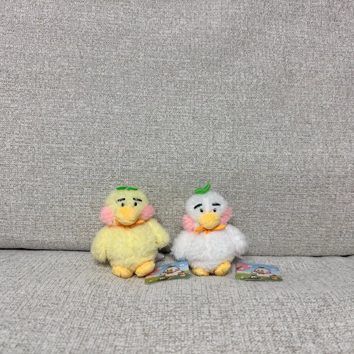 펭키친구 덕키 병아리 키링 인형 8cm