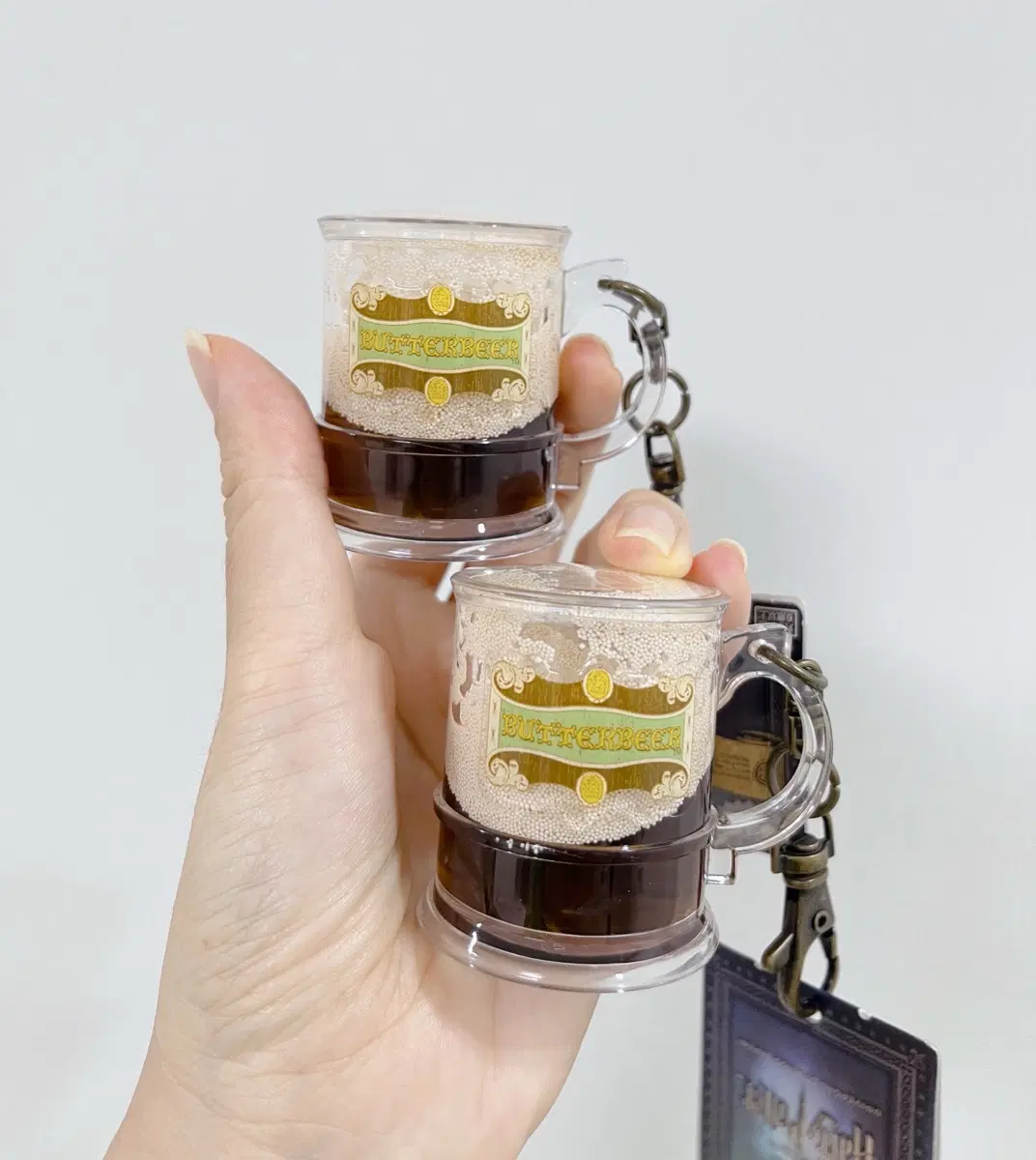 유니버셜스튜디오 해리포터 버터맥주 키링