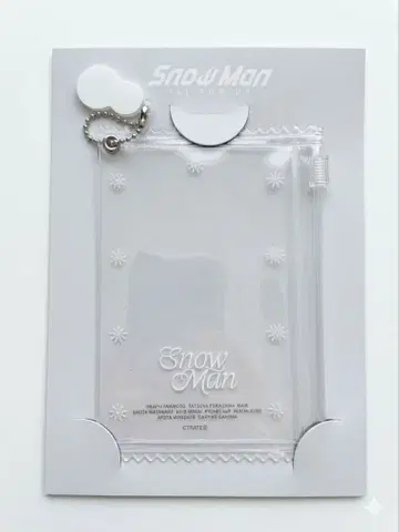 Snow Man 1st POP UP 카드 케이스 키링
