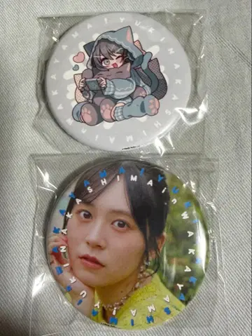 나카지마 유키 와카야마 캔뱃지 2개 세트