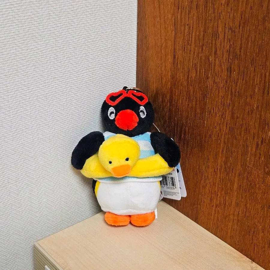 핑구 인형 펭귄 오리 튜브 하트 선글라스 새상품