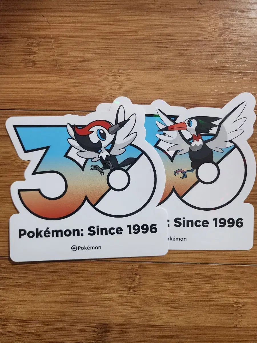 포켓몬스터 30주년 기념 로고 스티커 콕코구리, 크라파