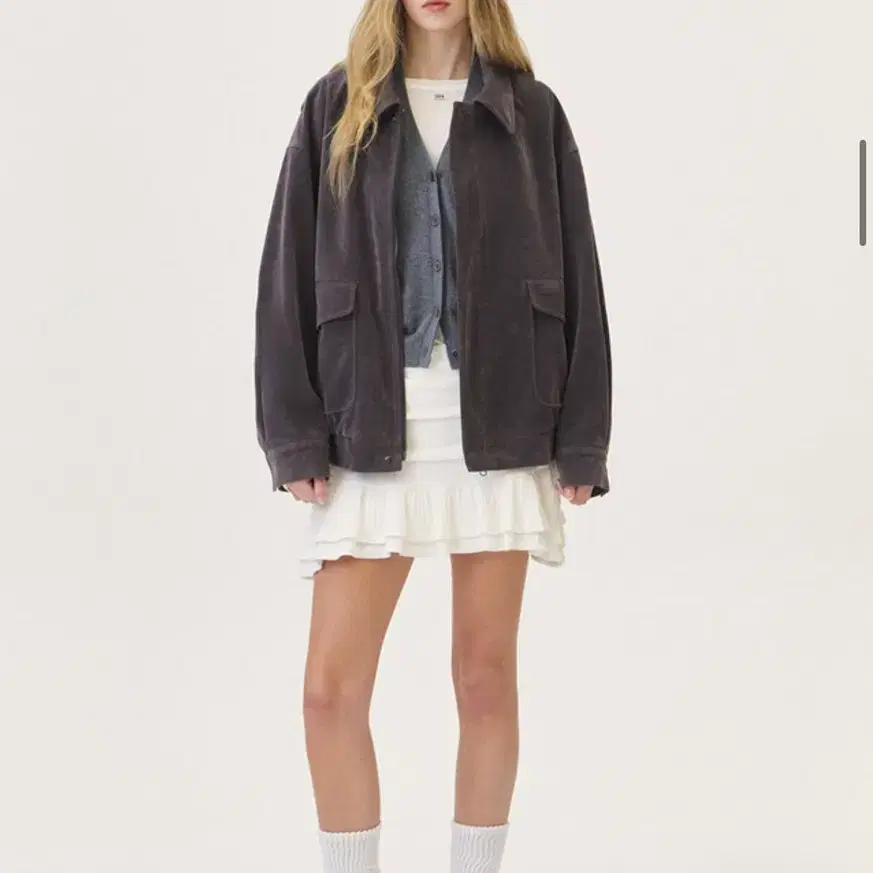 그로브스토어 LUSSON SUADE JUMPER