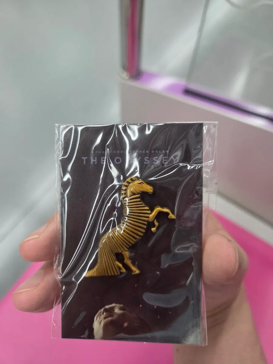 오디세이 목마 핀뱃지