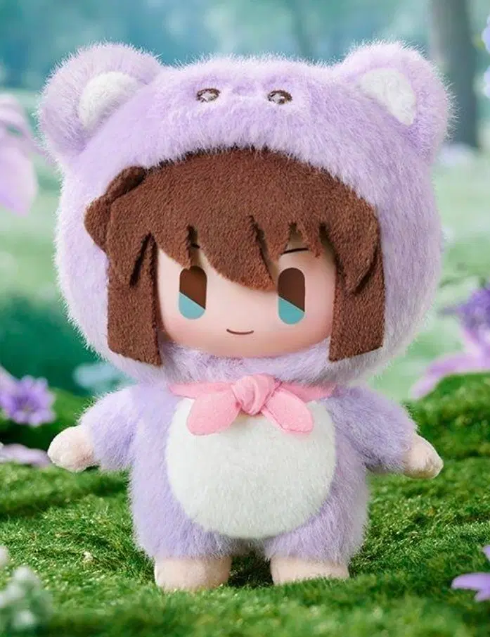 명탐정 코난 곰탐정/곰누이 마스코트 하이바라 아이 홍장미