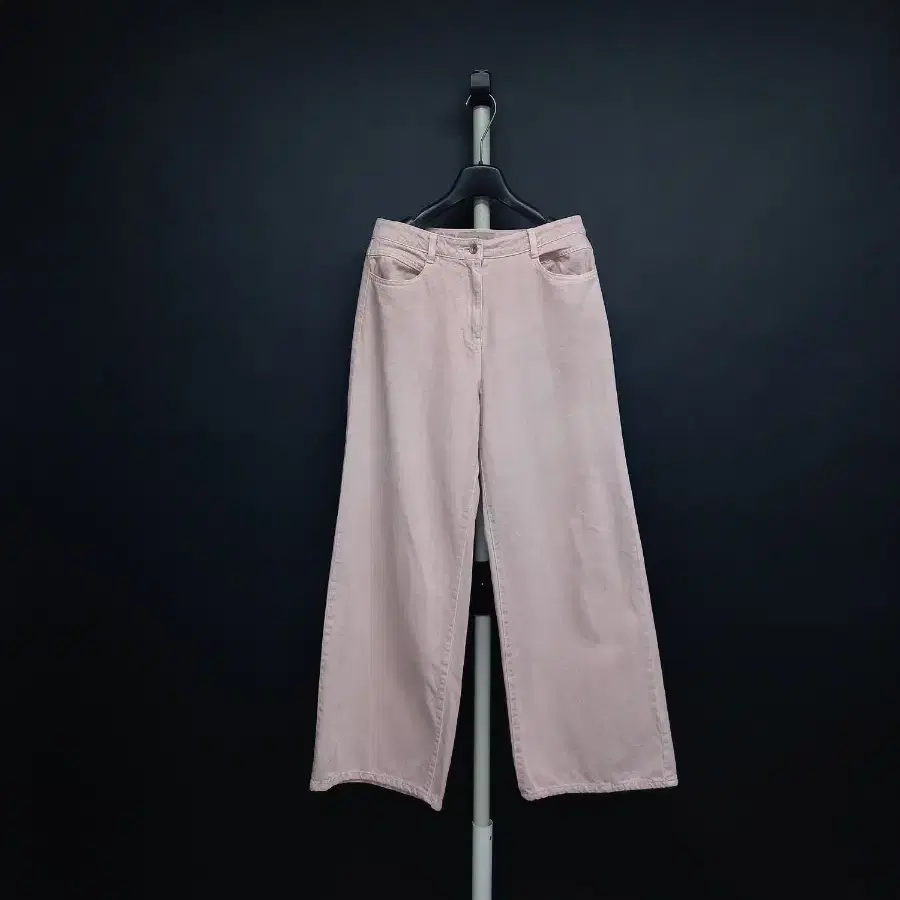보브 춘하추 와이드광폭 통핏 데님 팬츠 55