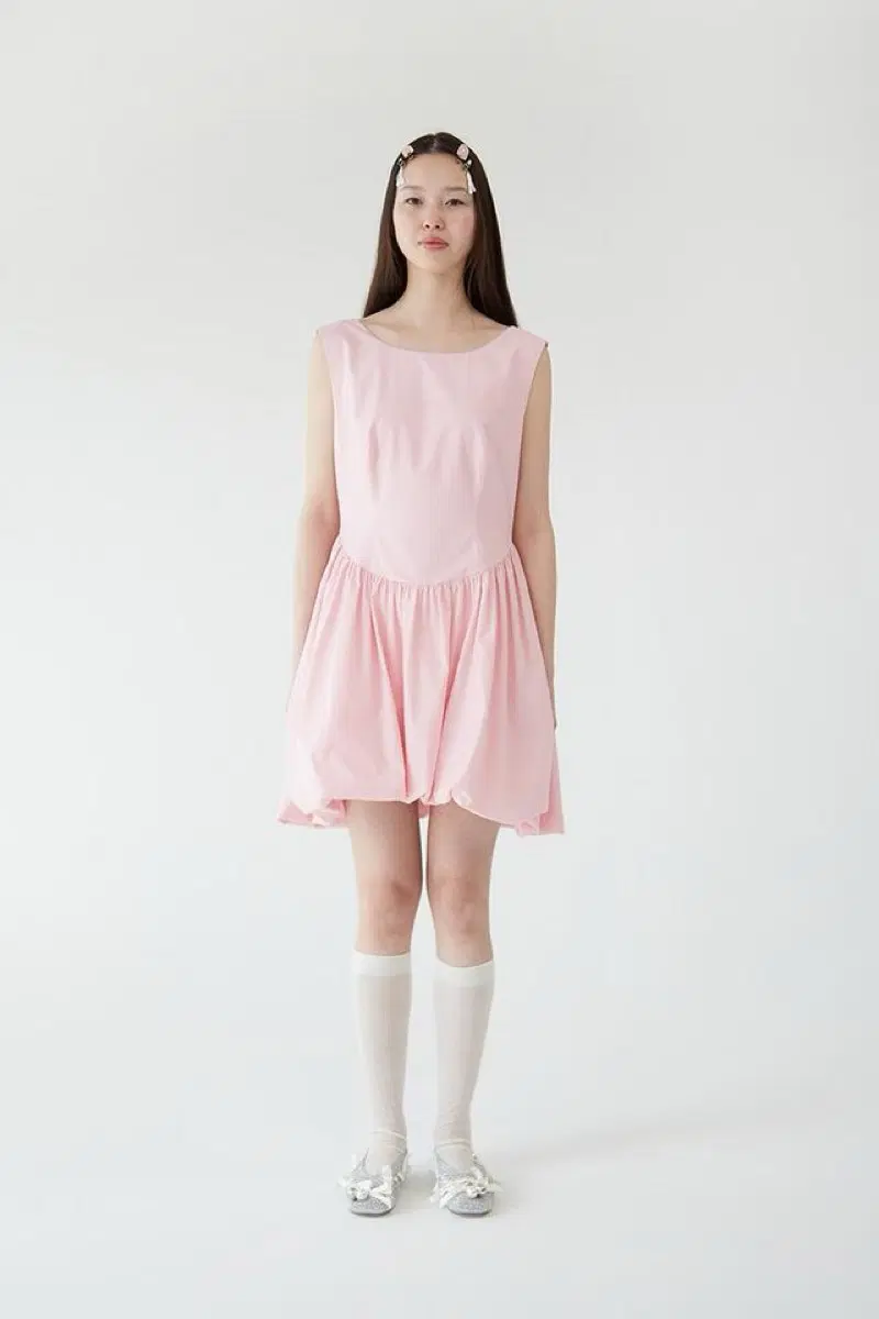 졸리레이드 루루 벌룬 드레스 원피스 핑크