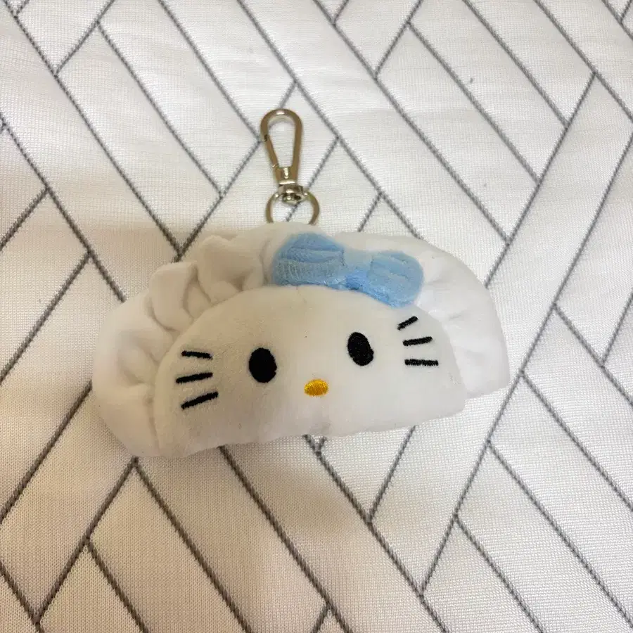 키티 만두 인형 키링