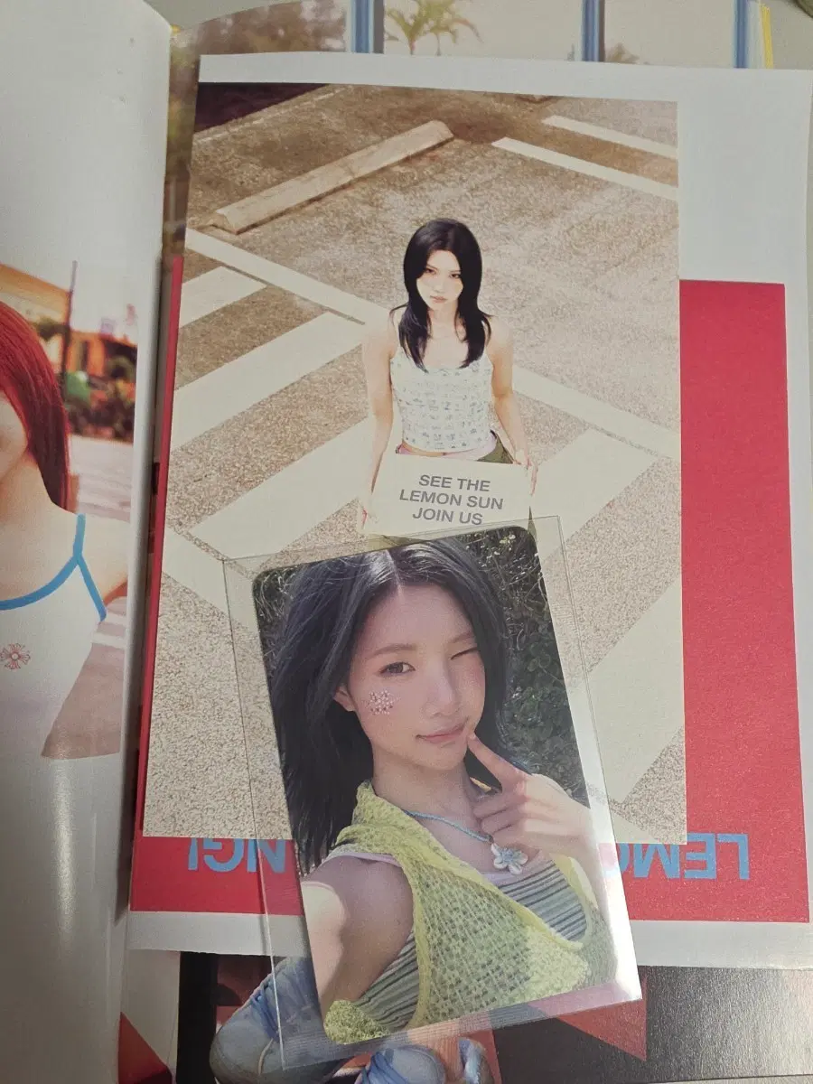 하투하 레몬탱 개봉 앨범 주은 포카 엽서 일괄 단체포카 포함