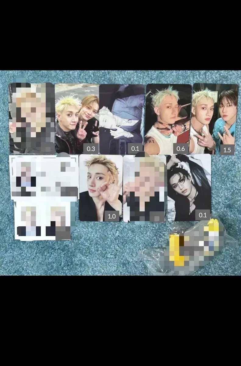 스트레이키즈 스키즈 방찬 디스앤댓 포토카드 포카 앨포 특전 울프찬 롱슬리브 창빈 유닛 포카 일괄 양도 울프찬 가챠