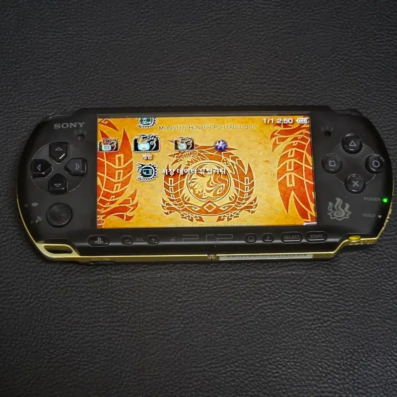 IPS액정 PSP 몬스터헌터 포터블 128기가 정품