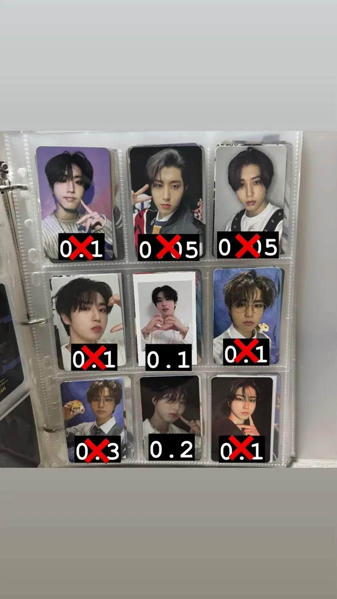 스트레이 키즈 한 포토카드