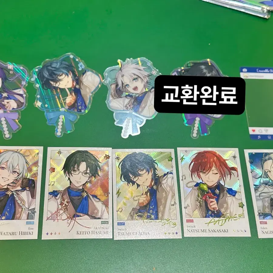 <<교환/판매>> 앙스타 모펀 팝업 교환 판매 합니다