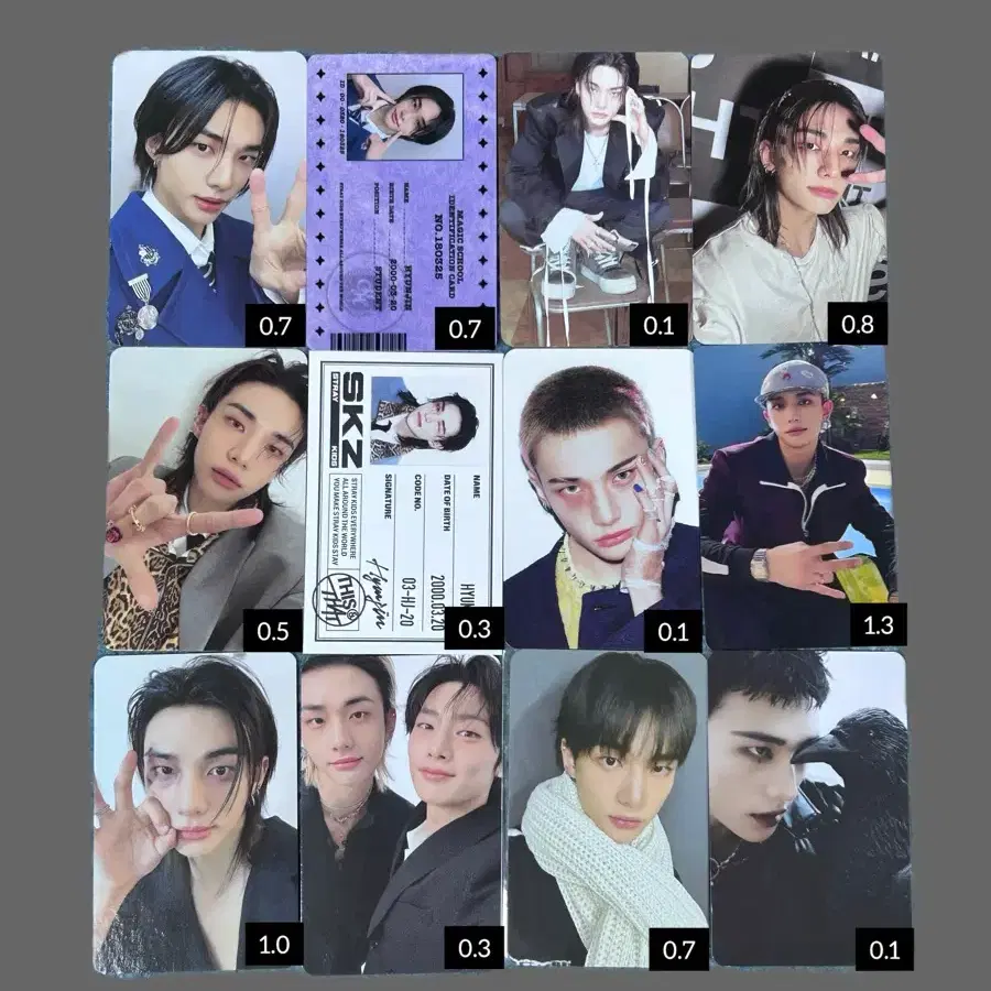 스트레이키즈 스키즈 현진 디스앤댓 팝업 롱슬리브 한 랩잘춤잘 유닛 포토카드 앨포 포카 두잇 HMV 특전 양도 판매 매직스쿨 중콘 학생증 현장 럭드 사운드웨이브 1주차
